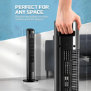 Winado 36 inch 3-Speed Portable Tower Fan in Black with Remote Control