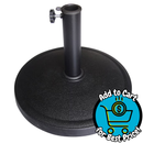 Style Selections 22-lb Black HDPE Plastic Patio Umbrella Base