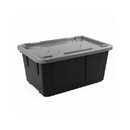 Greenmade 27 Gallon Black And Gray Storage Bin