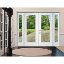 RELIABILT Steel Patio Door 96-in x 80-in x 4-9/16-in Jamb Primed Steel Left-hand inswing French Patio Door with Dual-pane Glass (Screen Included)