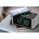 Emerson Alarm Clock Radio and Wireless Charger with Bluetooth