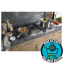 GE Profile 36-in 5 burners Stainless steel Gas Cooktop