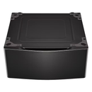 LG 29-in Washer and Dryer Universal Laundry Pedestal ( Black Steel ) with Storage Drawer