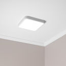 Project Source 2.0-Sone 80-CFM White Lighted Bluetooth Compatibility Bathroom Fan