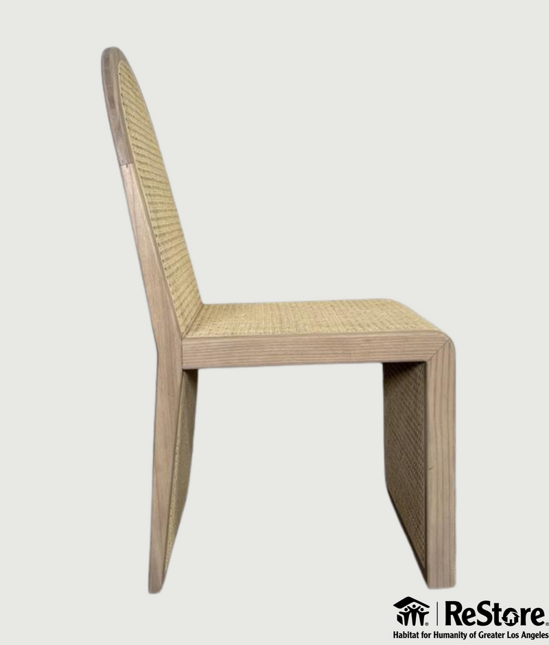 Lulu and Georgia Kapok Dining Chair by Carly Cushnie, Light Wood