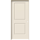 RELIABILT 32-in x 80-in Primed Hollow Core 2-panel Left Hand Molded Composite Single Prehung Interior Door