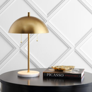 JONATHAN Y LED Table Lamp, Gold/White