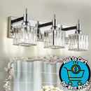 EDISLIVE 19.7-in 3 Light Chrome Modern/contemporary Bathroom Vanity light