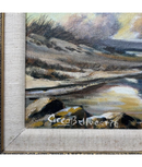 Lighthouse On Canvas Painting Signed by Artist