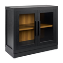 Better Homes & Gardens Ezra Accent Cabinet, Rich Black