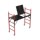 Build Frames Adjustable Baker Scaffold Steel Adjustable 6.24-ft H x 2.4-ft W x 6.1-ft L 1100-lb Capacity Baker Scaffold