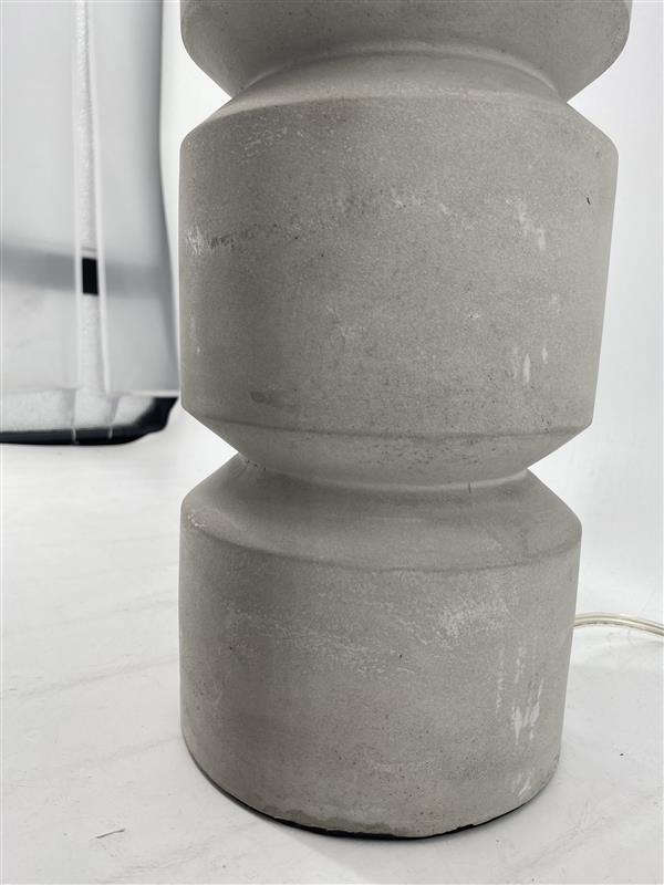 "Urban Zenith" Stacked Stone Lamp Base - 23" Height