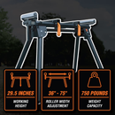 WEN 750 lb Capacity Miter Saw Stand (MSA750W)