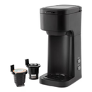 Mainstays Single Serve Coffee Maker, Pods and Grounds, Auto Shutoff, 14 oz Reservoir