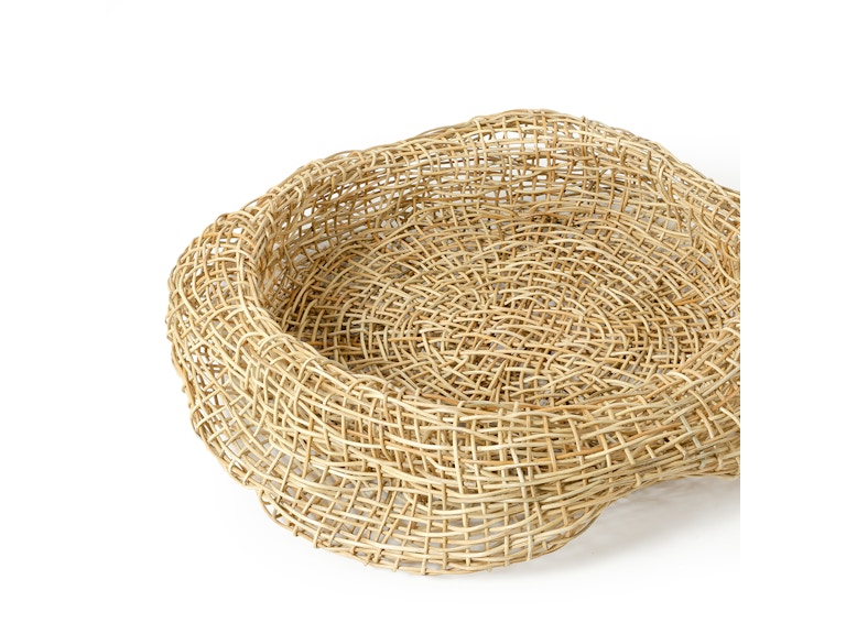 Palecek Andorra Bowl Natural Rattan