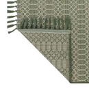 Better Homes & Gardens 5' x 7' Green Tassel Outdoor Rug