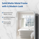 Medicine Cabinet with Mirror Silver