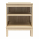 Mainstays Cane Side Table, Spring Pine