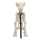Skeleton Dog with Light Up Eyes, 4ft Height, Halloween