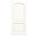 RELIABILT 32-in x 80-in Primed 2-panel Textured Hollow core Primed Interior Slab Door