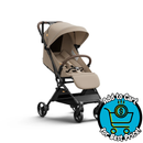 Carbon Fiber Baby Stroller Travel Lightweight Compact Stroller Easy-Fold Design Infant to Baby Toddler