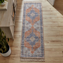 Better Homes & Gardens Persian Fringe Indoor Area Rug, Orange, 24"x84"
