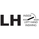 RELIABILT 32-in x 80-in Primed Hollow Core 2-panel Left Hand Molded Composite Single Prehung Interior Door