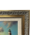 Lighthouse On Canvas Painting Signed by Artist