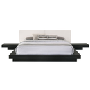 Tokyo - King Contemporary Black and Grey Platform Bed