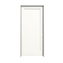 RELIABILT 28-in x 80-in Primed Hollow Core 1-panel Left Hand Molded Composite Single Prehung Interior Door
