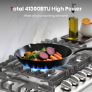 GASLAND 30-in 5 burners Stainless steel Gas Cooktop (Griddle NOT Included)