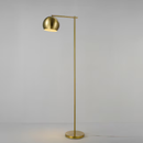 Origin 21 60.125-in Matte Brass Downbridge Floor Lamp with Metal Shade