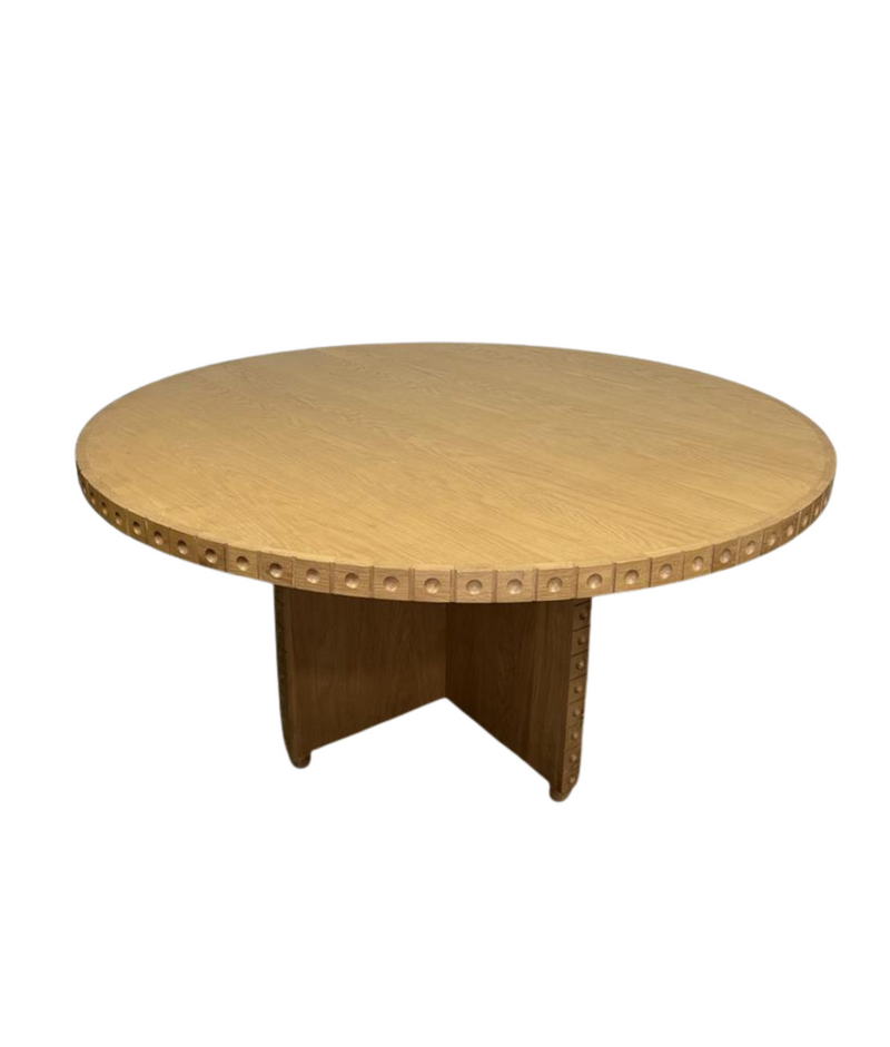 Edda Round Dining Table by Lulu and Georgia
