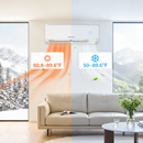 ZAFRO 24000-BTU Ductless Mini Split Air Conditioner Heat Pump Included with 230-Volt