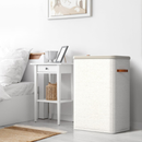2-Compartment Laundry Basket with Removable Laundry Bag
