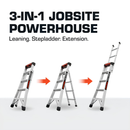 Little Giant King Kombo, 5 ft Aluminum Multi-Position Ladder