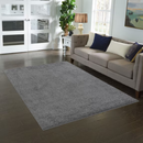 Mainstays Traditional Gray Shag Indoor Area Rug, 5 ft x 7 ft