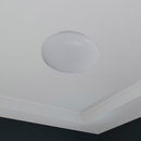 Utilitech 19-in White Indoor 1 -Light LED Tunable White Flush Mount Light with Plastic Shade