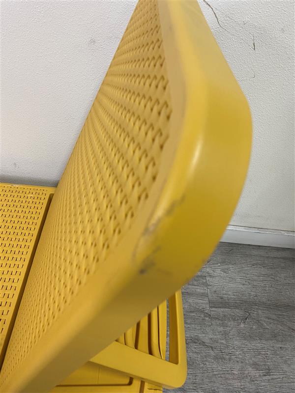 Yellow Chaise Lounge (No Cushions)
