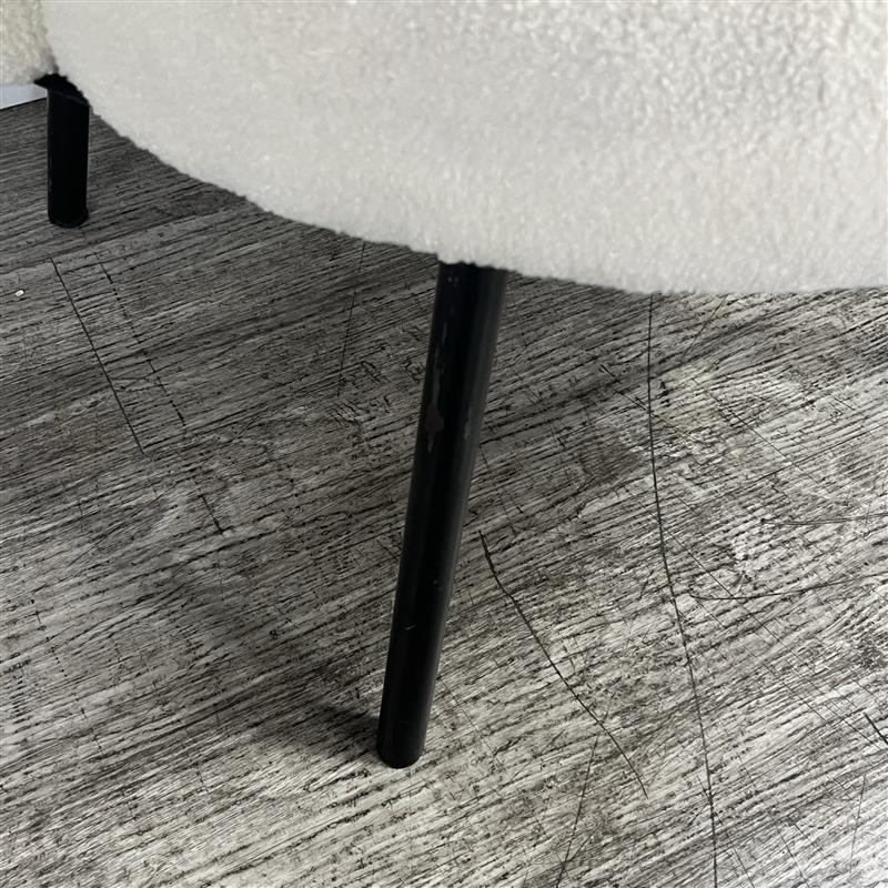 HomePop Modern Sherpa Lounge Chair
