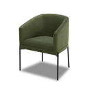 Better Homes & Gardens Wyatt Velvet Dining Chairs, Olive, Set of 2