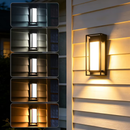 Origin 21 Westerville 13.58-in H Matte Black Hardwired Integrated LED Outdoor Wall Light
