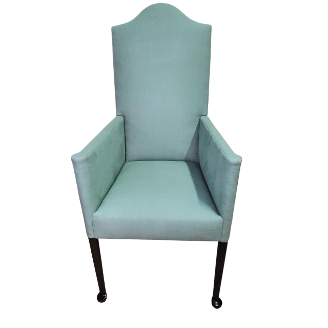 Vintage Mint Upholstered Accent Chair
