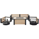 Mirador Sanibel 4-piece Outdoor Fire Seating Set