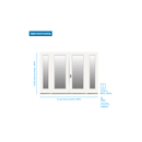 RELIABILT Steel Patio Door 96-in x 80-in x 4-9/16-in Jamb Primed Steel right-hand inswing French Patio Door with Dual-pane Glass (Screen Included)