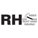 RELIABILT 32-in x 80-in Primed Solid Core 1-panel Right Hand Pine Wood Single Prehung Interior Door