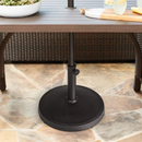 Style Selections 22-lb Black HDPE Plastic Patio Umbrella Base