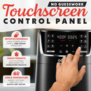 Gourmia 4-Quart Digital Air Fryer with 12 One-Touch Presets, GAF414, Black