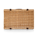 Picnic Time Belmont Picnic Basket , Navy Blue & White Stripe