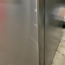 Bosch 100 Series Freestanding Bottom Freezer Refrigerator Brushed steel